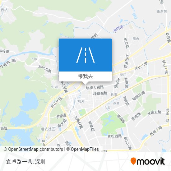 宜卓路一巷地图