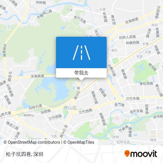 松子坑四巷地图