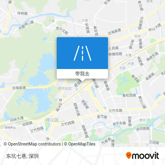 东坑七巷地图