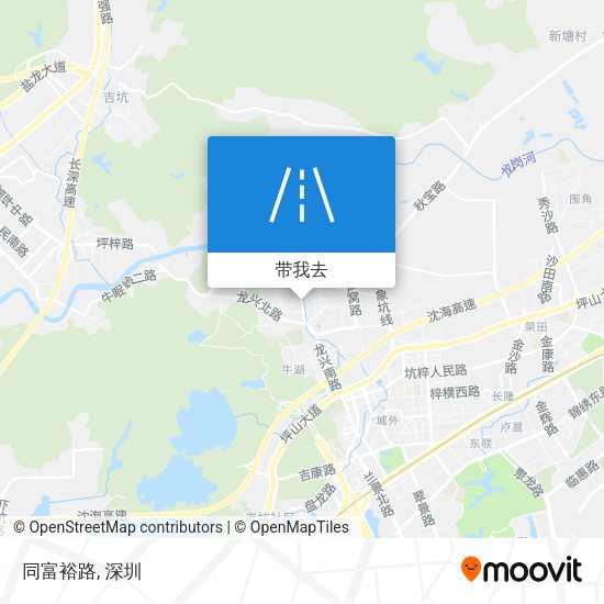同富裕路地图