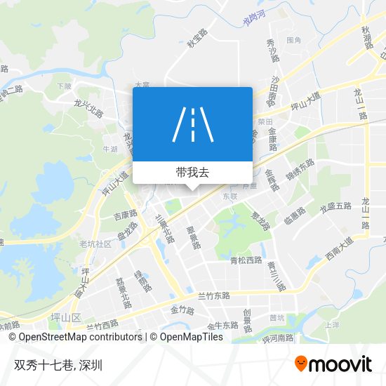 双秀十七巷地图