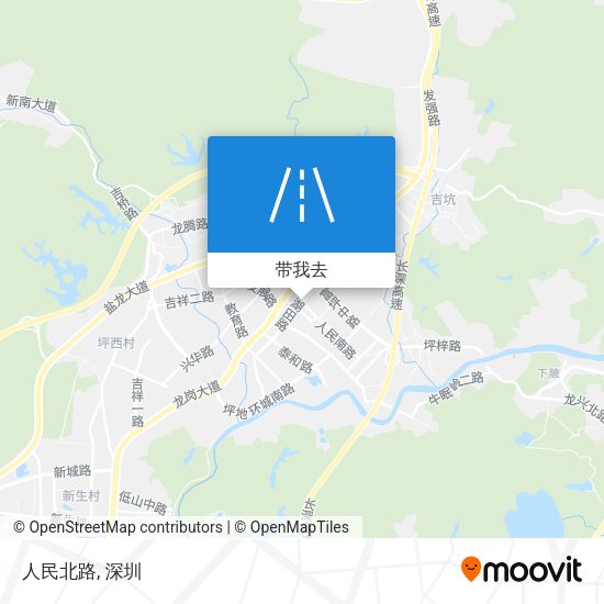人民北路地图