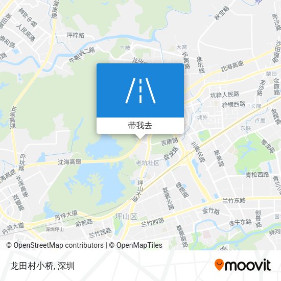 龙田村小桥地图