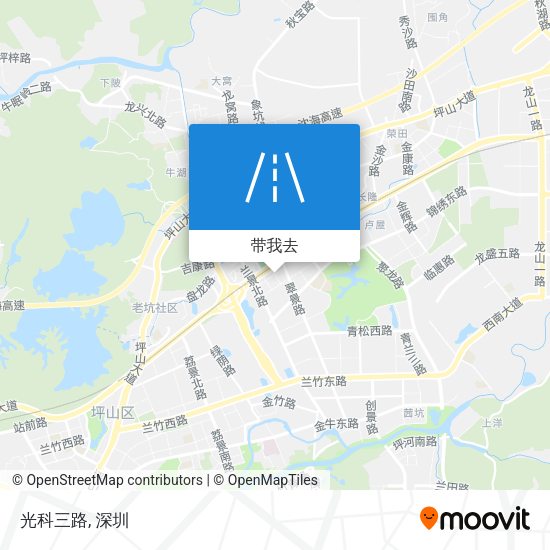 光科三路地图