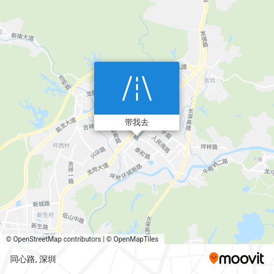 同心路地图