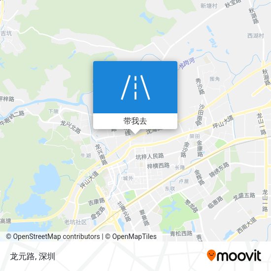 龙元路地图