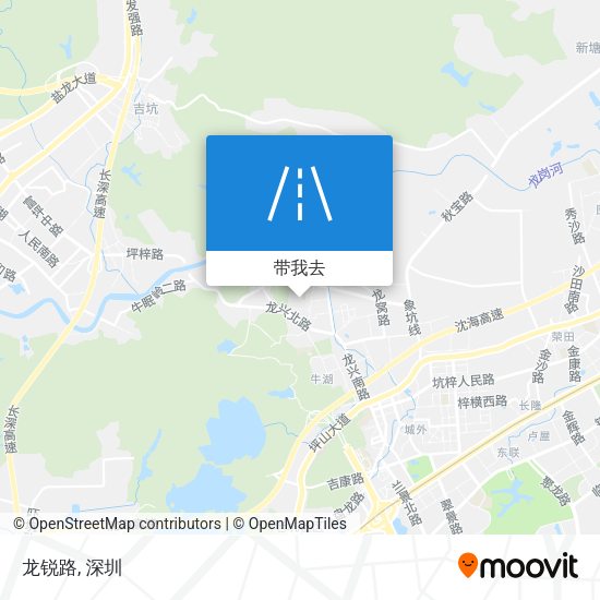 龙锐路地图