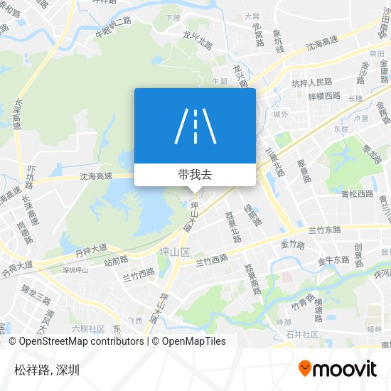 松祥路地图