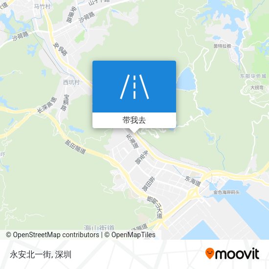 永安北一街地图