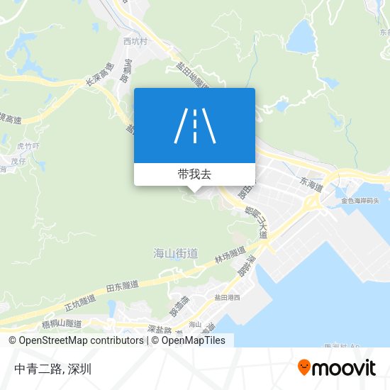 中青二路地图