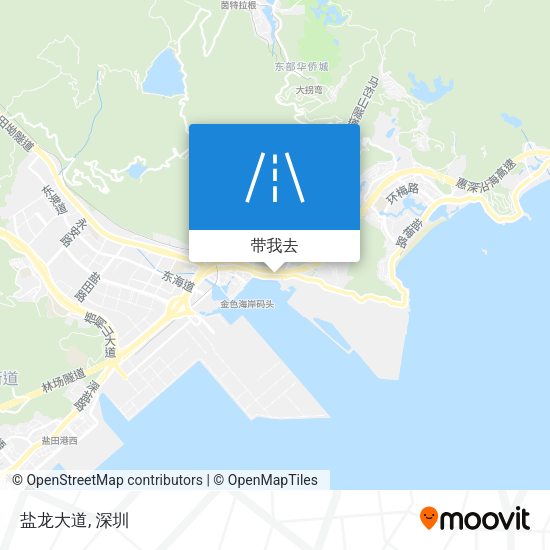 盐龙大道地图