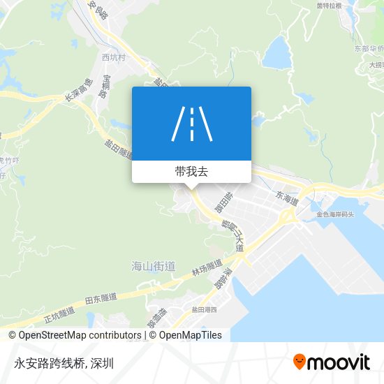 永安路跨线桥地图
