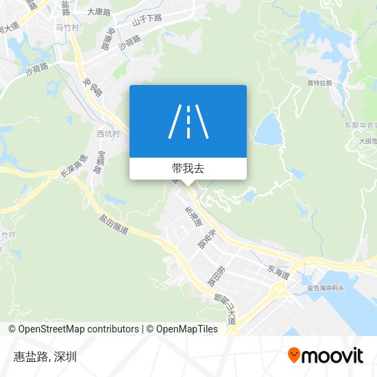 惠盐路地图