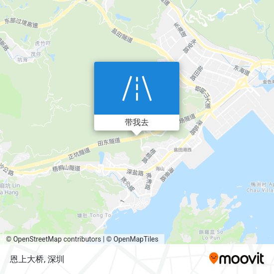 恩上大桥地图