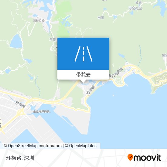 环梅路地图