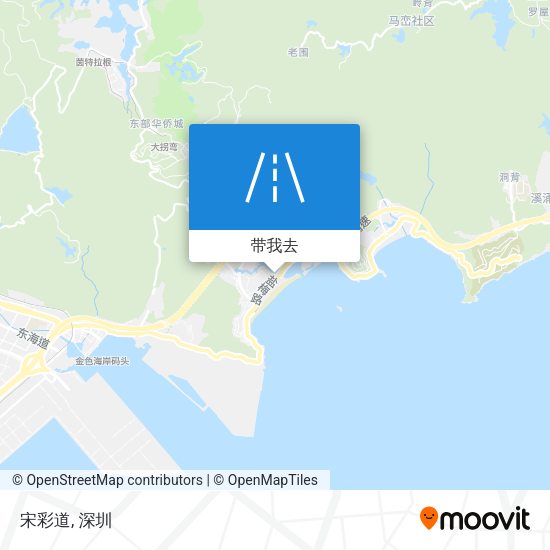 宋彩道地图