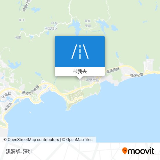 溪洞线地图