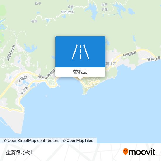 盐葵路地图