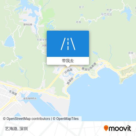 艺海路地图