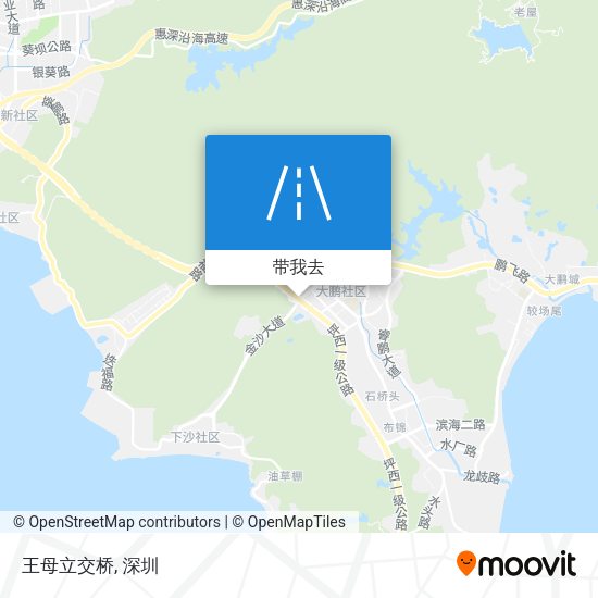 王母立交桥地图