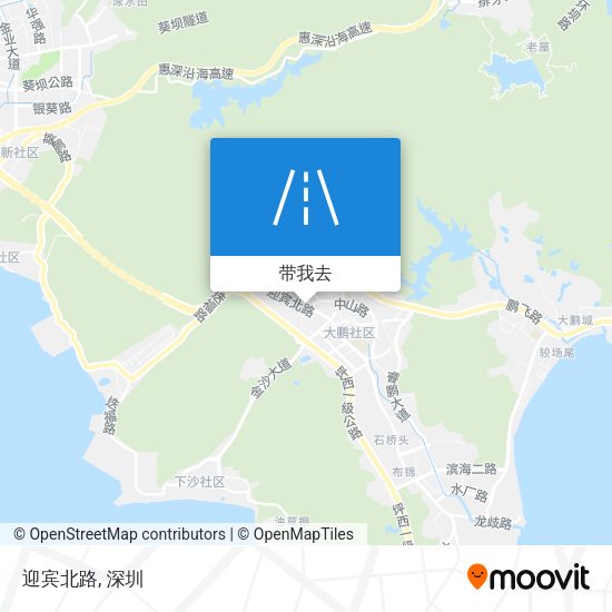迎宾北路地图