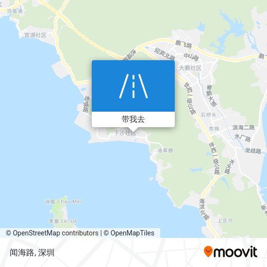 闻海路地图