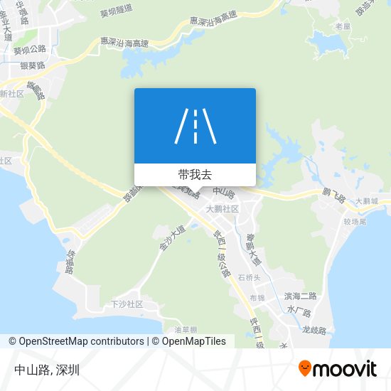 中山路地图