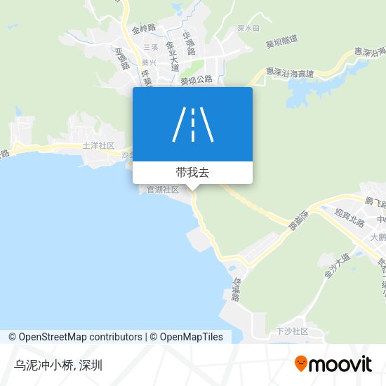 乌泥冲小桥地图