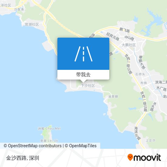 金沙西路地图