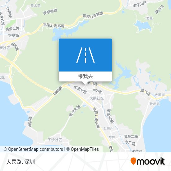 人民路地图
