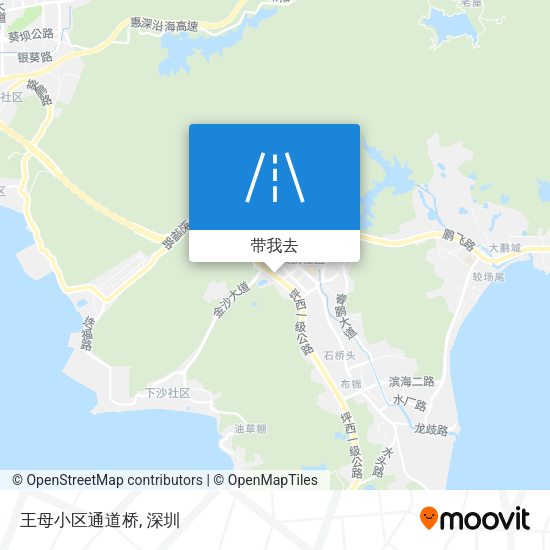 王母小区通道桥地图