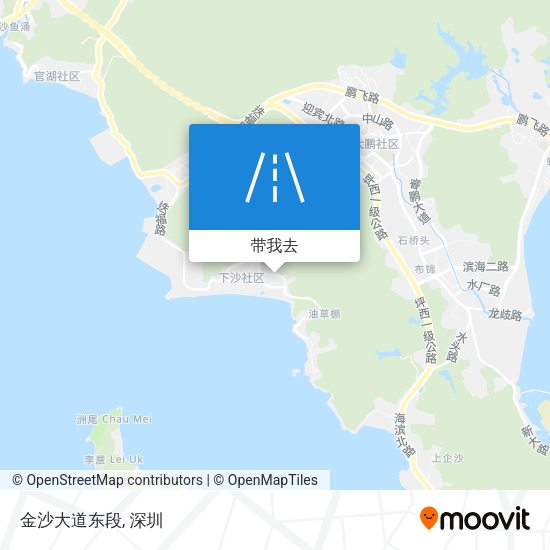 金沙大道东段地图