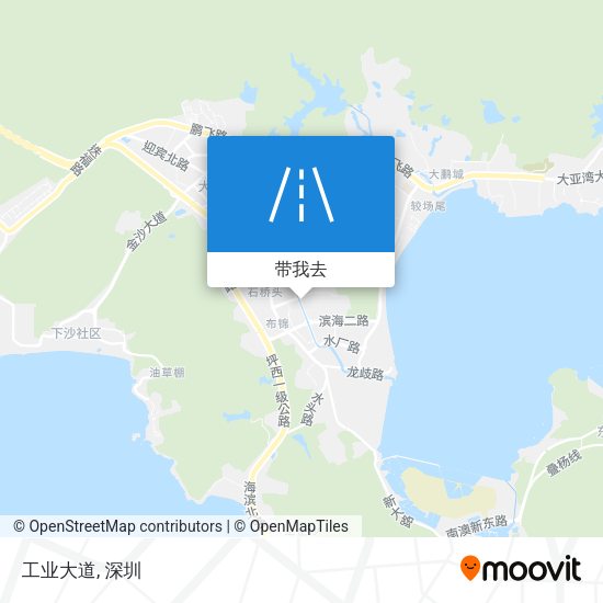 工业大道地图