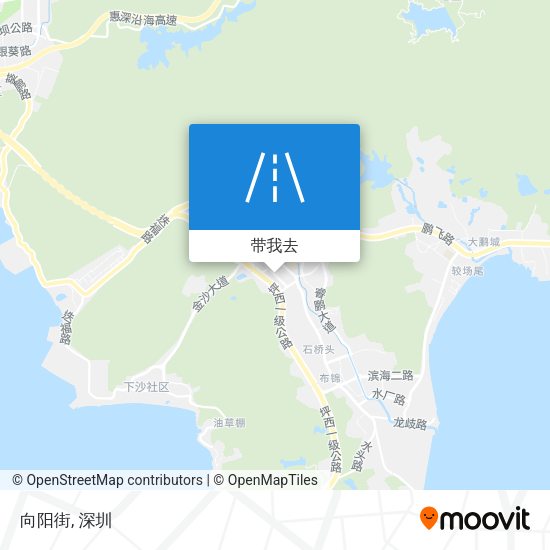 向阳街地图