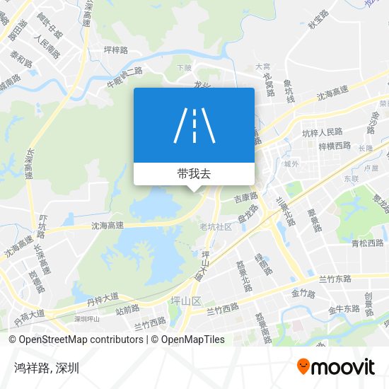 鸿祥路地图