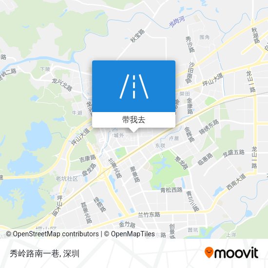 秀岭路南一巷地图