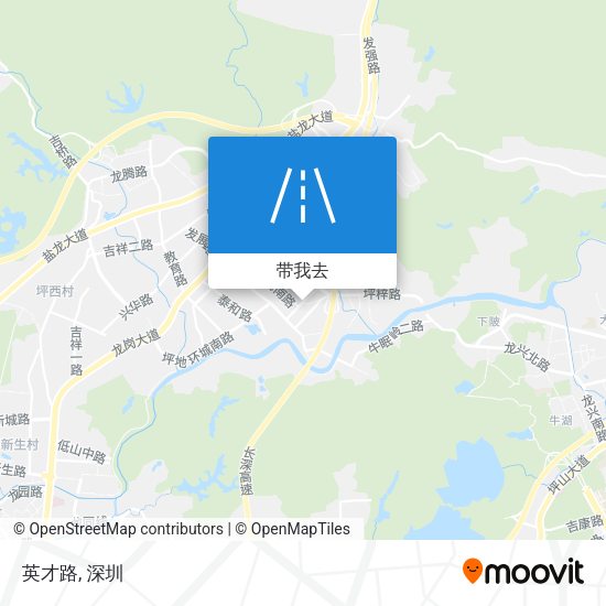 英才路地图
