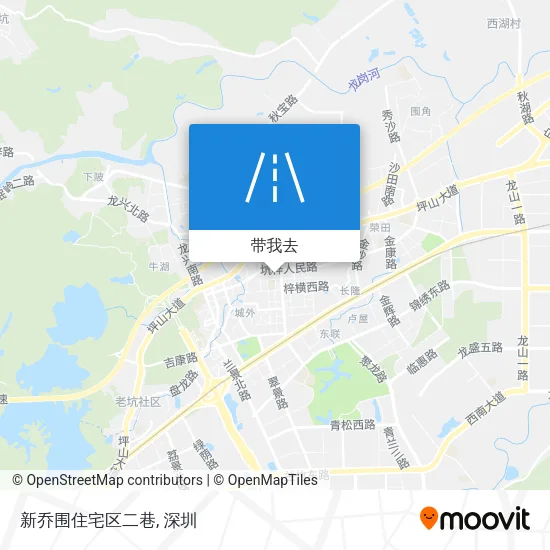 新乔围住宅区二巷地图