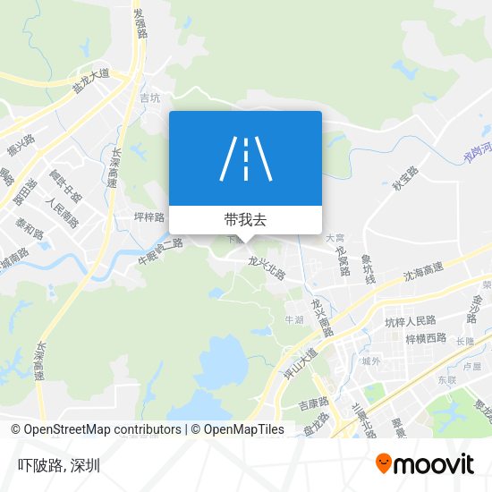 吓陂路地图