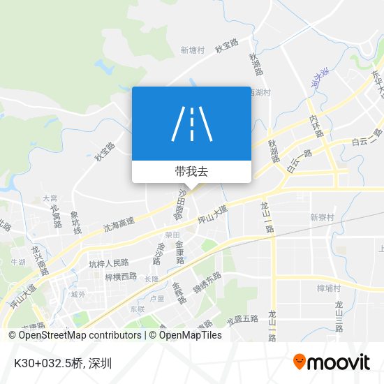 K30+032.5桥地图