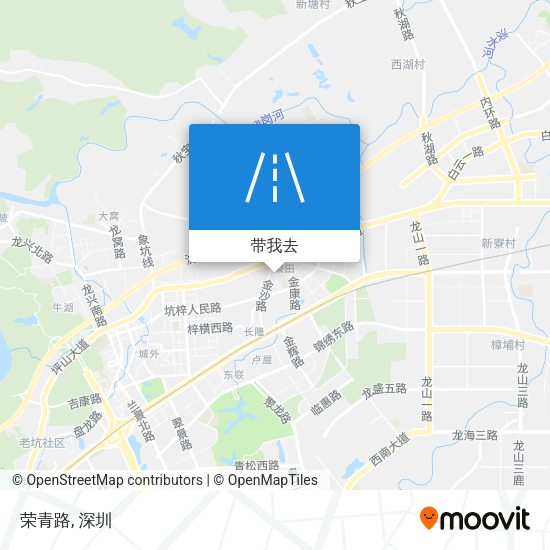 荣青路地图