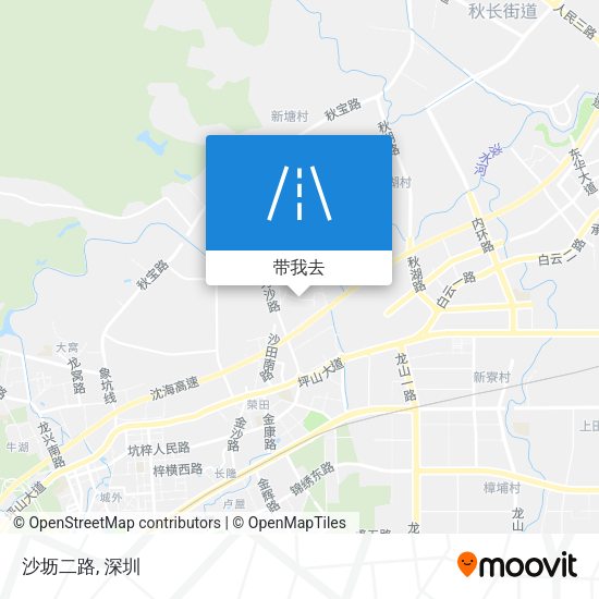 沙坜二路地图