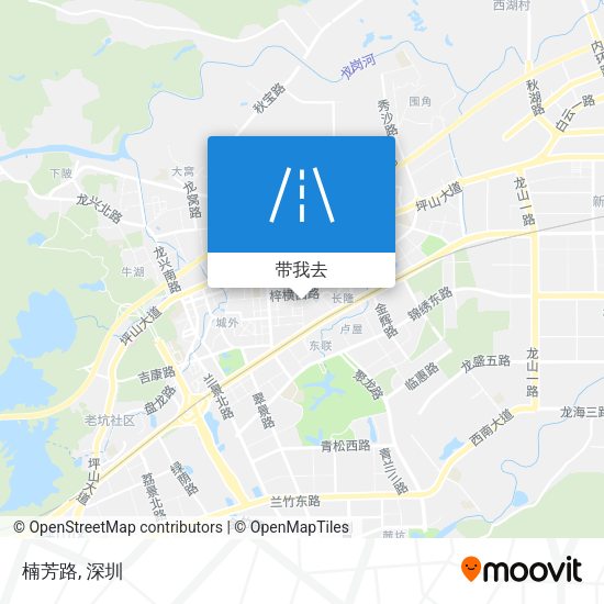 楠芳路地图