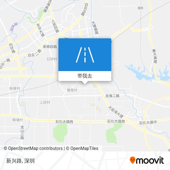 新兴路地图