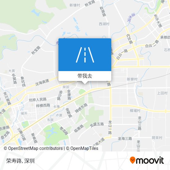 荣寿路地图