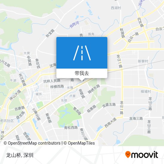龙山桥地图