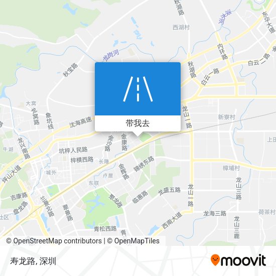 寿龙路地图