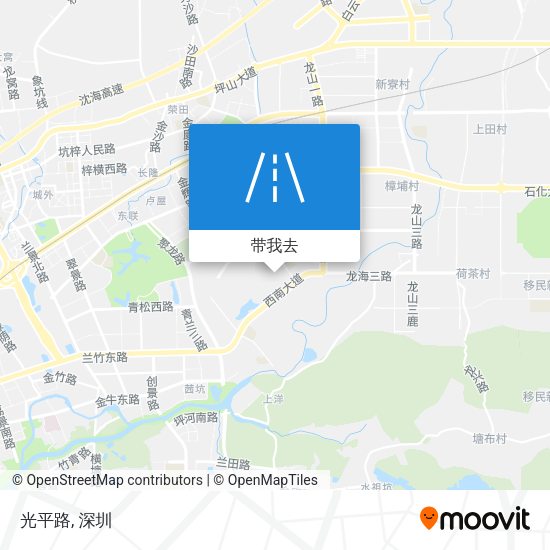 光平路地图