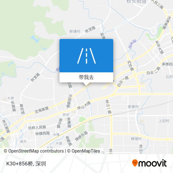 K30+856桥地图