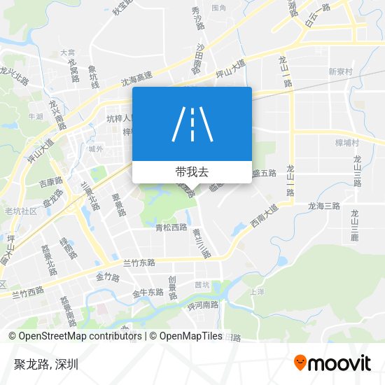 聚龙路地图